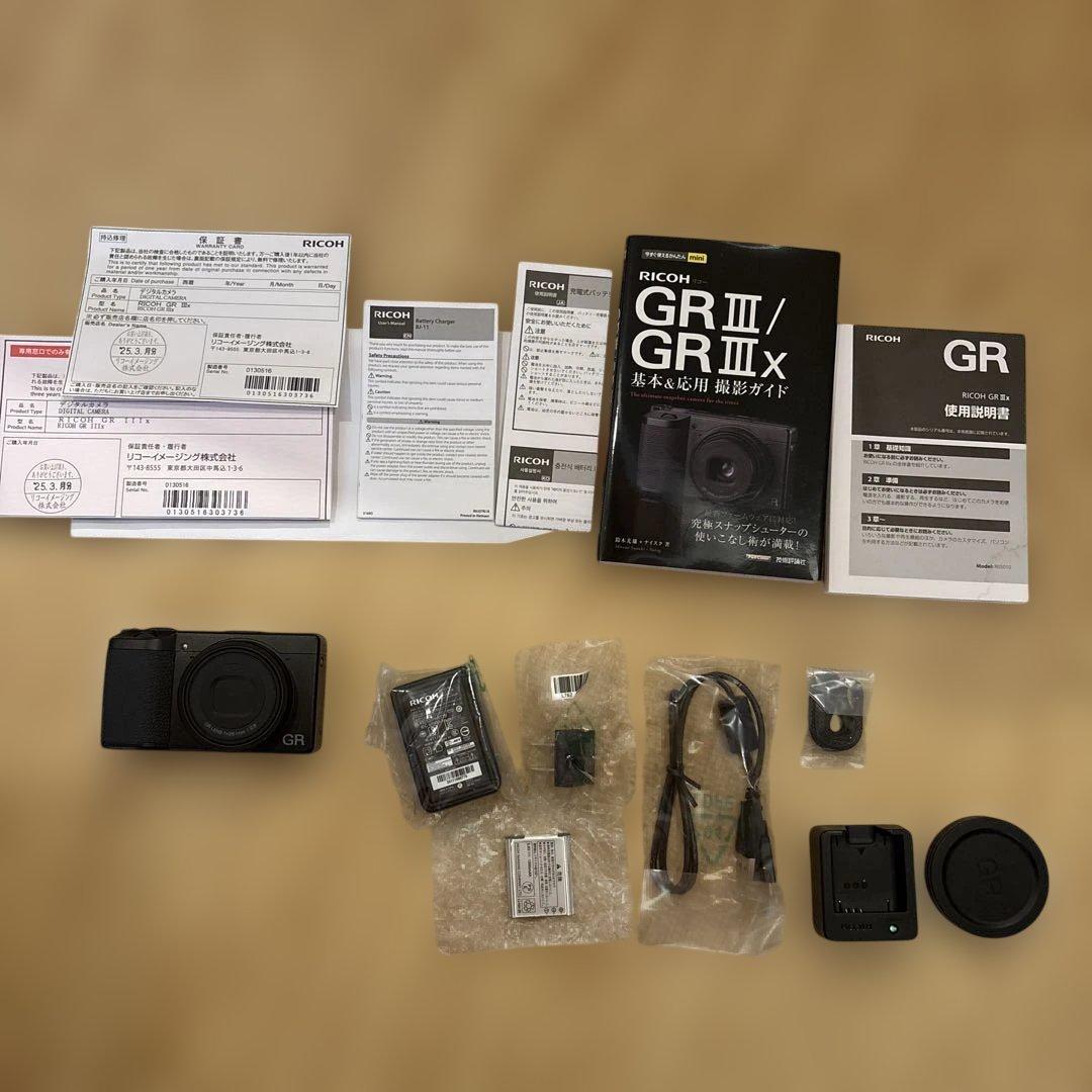 RICOH GR Ⅲx コンパクトデジタルカメラ
