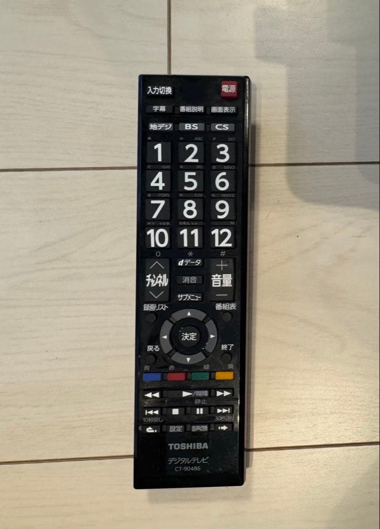 TOSHIBA 32型液晶テレビ HDMI USB端子搭載