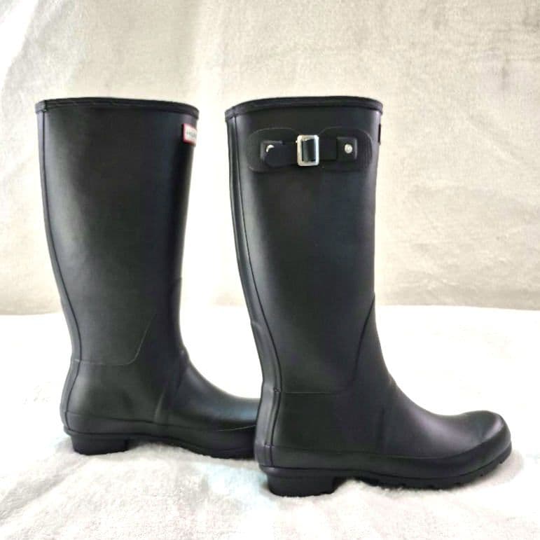 未使用品 HUNTER ロング レインブーツ SIZE UK 6