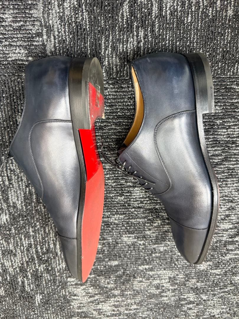 Christian Louboutin ネイビー ドレスシューズ