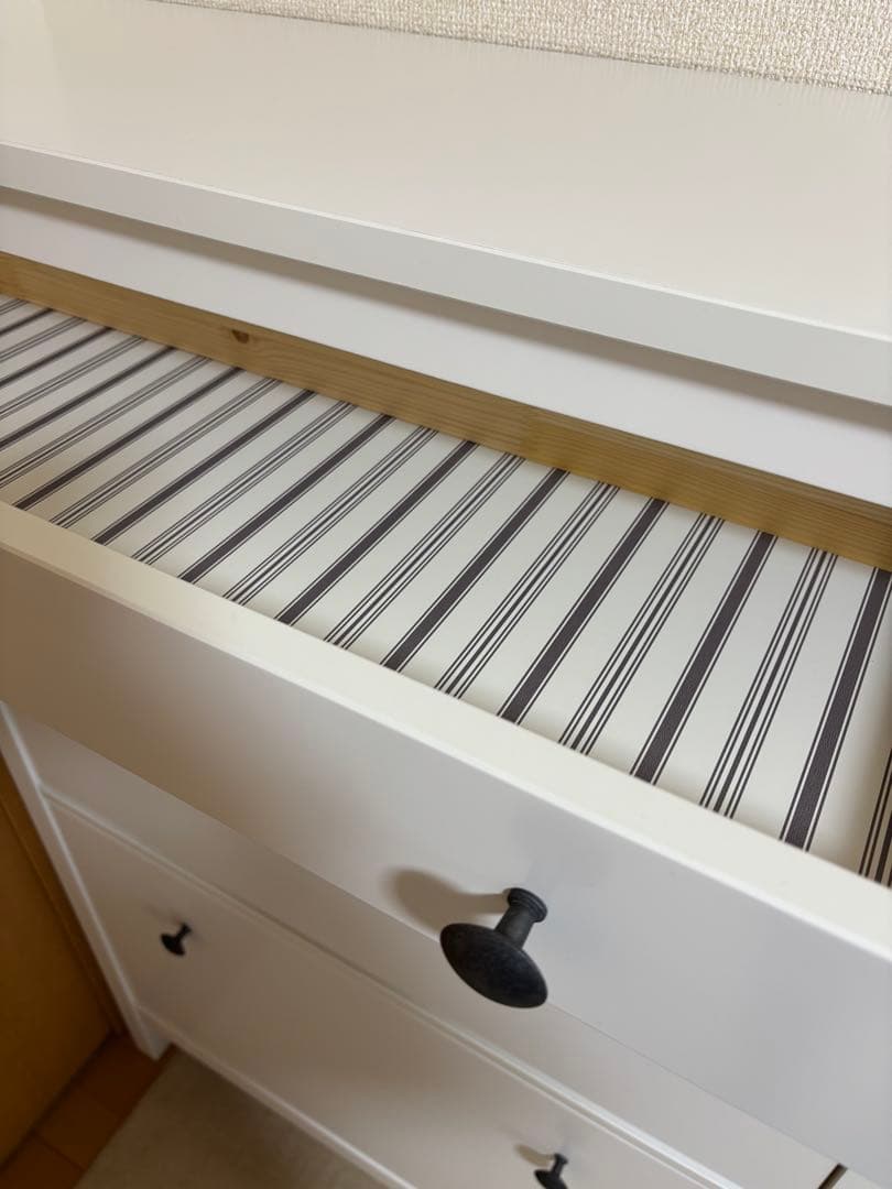 IKEA HEMNES ヘムネス シューズボックス2段, ホワイト