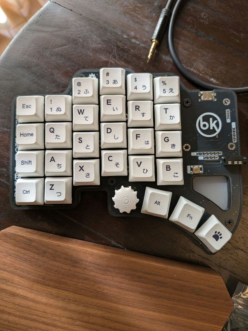 分割型キーボード本体（Dilemma max）