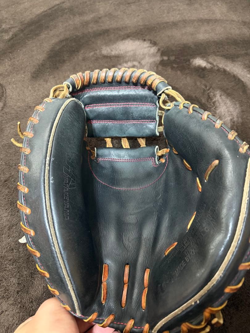 ハタケヤマ　硬式　キャッチャーミット　高校野球対応