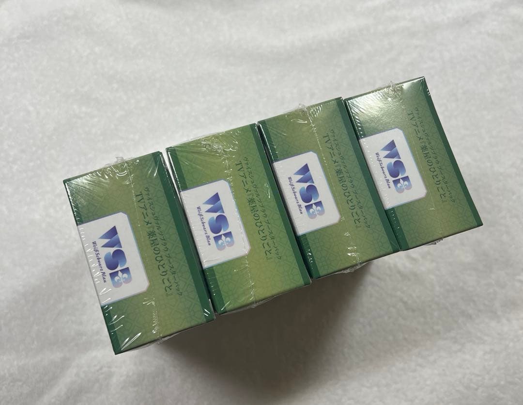 【新品・未開封】薬屋のひとりごと ヴァイス 4BOXセット シュリンク付き