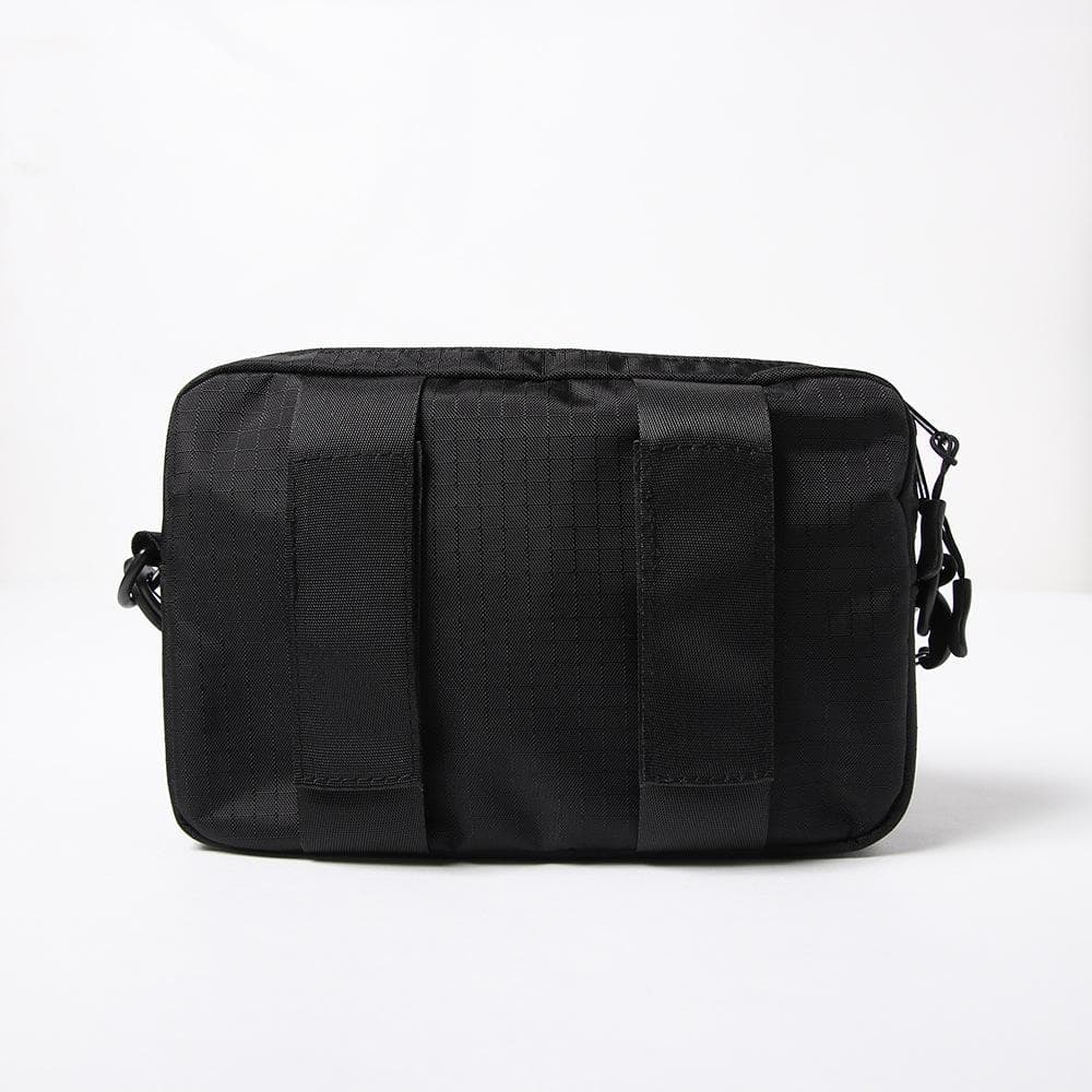 PUNK DRUNKERS パンクドランカーズ ギザロゴショルダーバッグ 黒