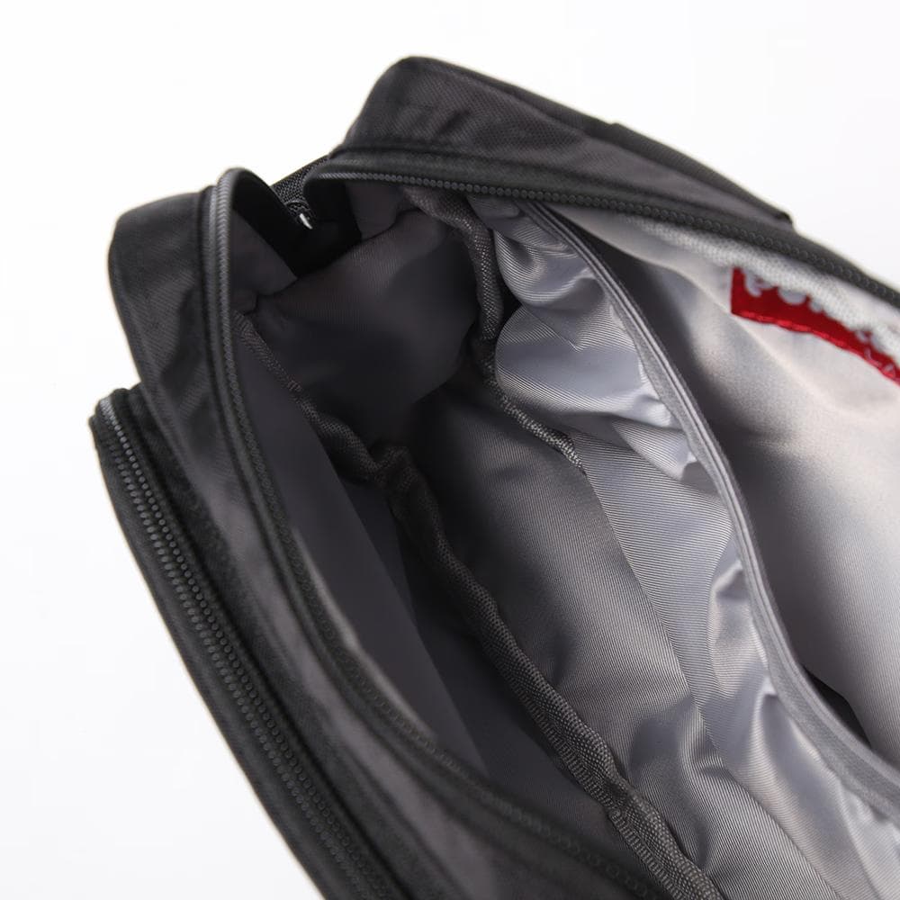 PUNK DRUNKERS パンクドランカーズ ギザロゴショルダーバッグ 黒