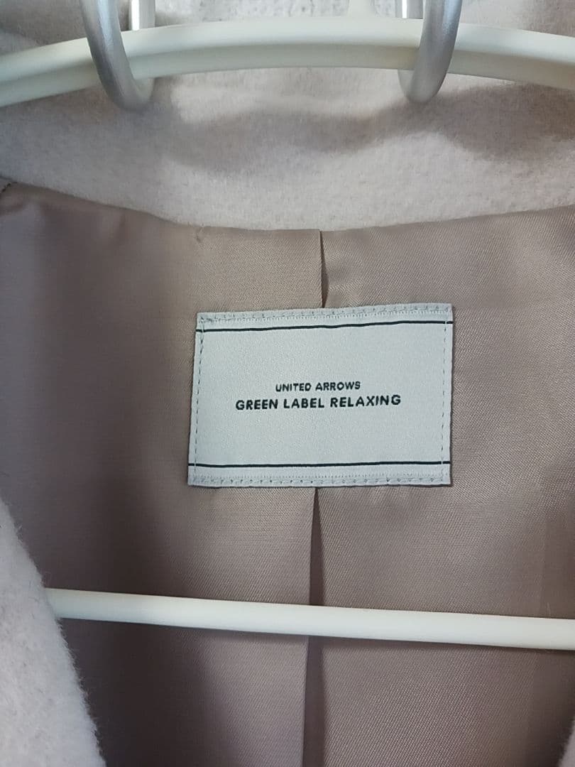 『green label relaxing』リバー テーラード ミドルコート