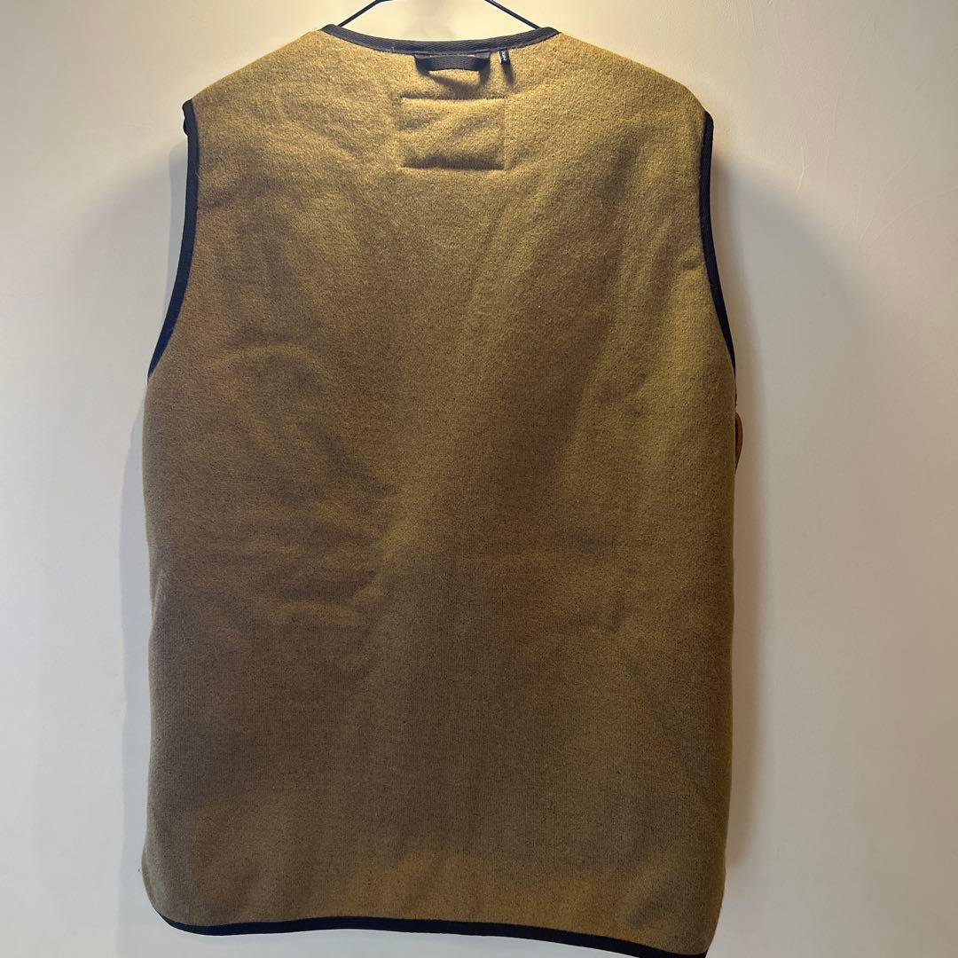 Barbour ファー ベスト 38 ブラウン