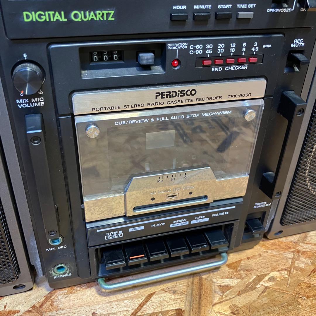 A2D80■HITACHI 日立 PERDiSCO TRK-9050 ラジカセ