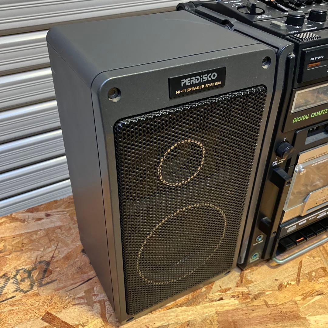 A2D80■HITACHI 日立 PERDiSCO TRK-9050 ラジカセ