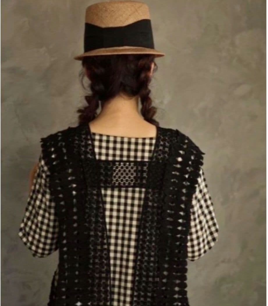 カワムラ帽子店　あざみ　紅茶染