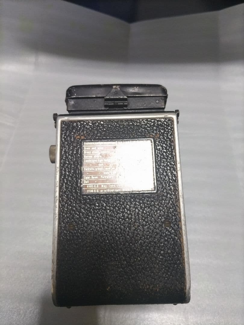 ジャンク！ローライフレックスCompur二眼レフカメラ F=75mm f/3.5