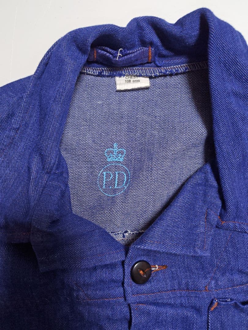 【TK】70s 英国刑務所 PD プリズナーデニムジャケット