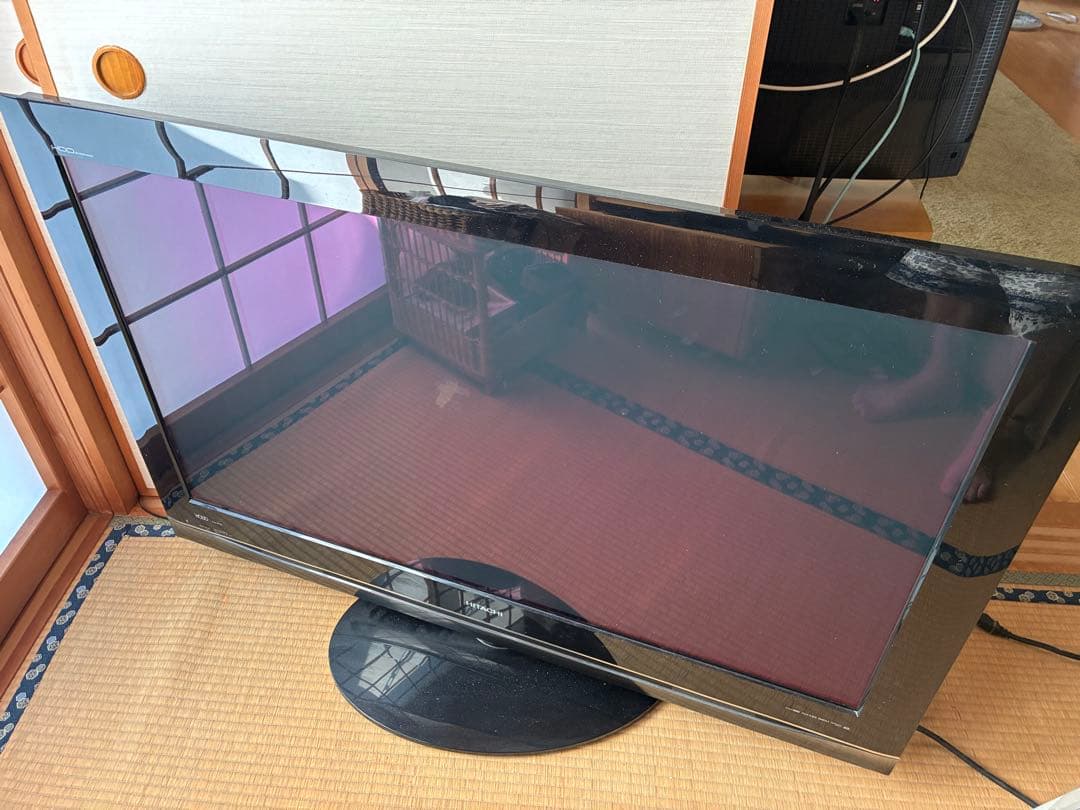 【たつま】日立　46型ハードディスク内蔵テレビ　P46-XP03