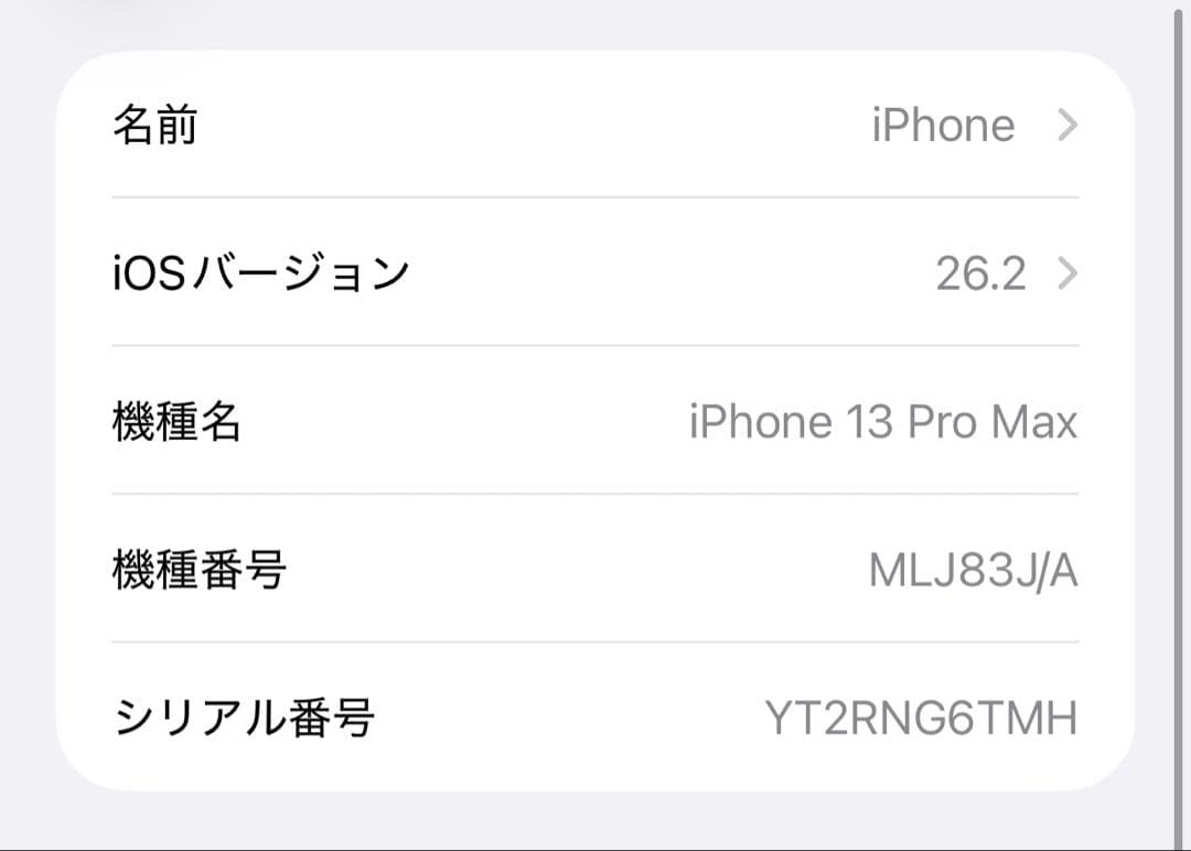 グエン　ホアンiPhone 13 Pro Max 256GB 本体