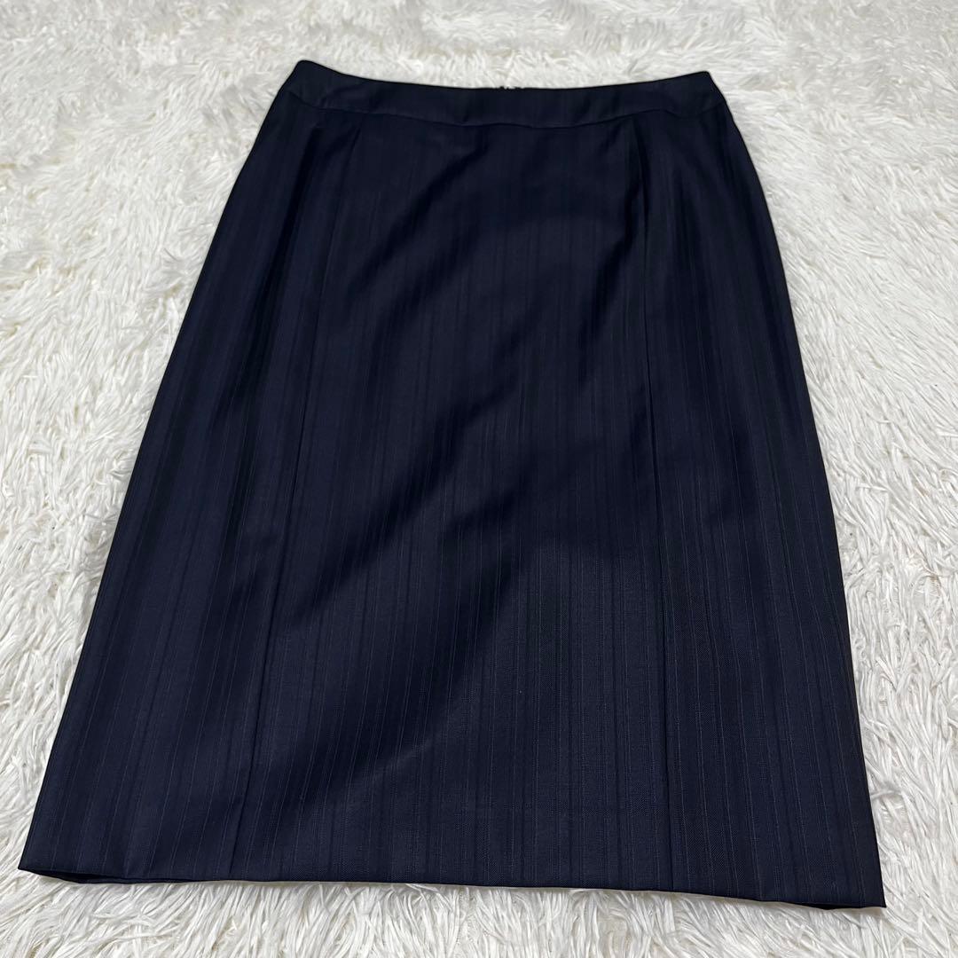 Theory luxe ロロピアーナ セットアップ　ネイビー　ストライプ　36