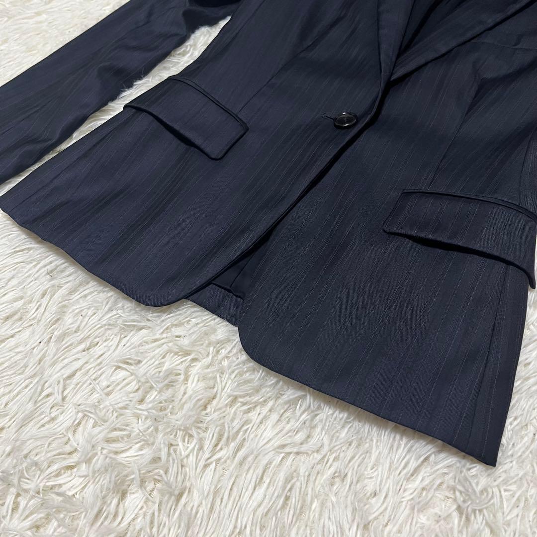 Theory luxe ロロピアーナ セットアップ　ネイビー　ストライプ　36