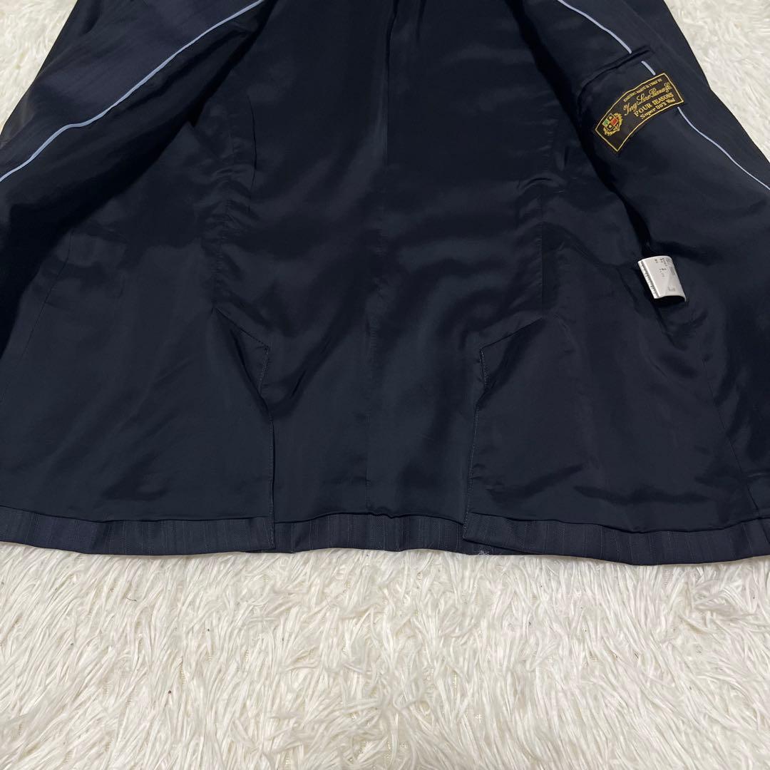 Theory luxe ロロピアーナ セットアップ　ネイビー　ストライプ　36