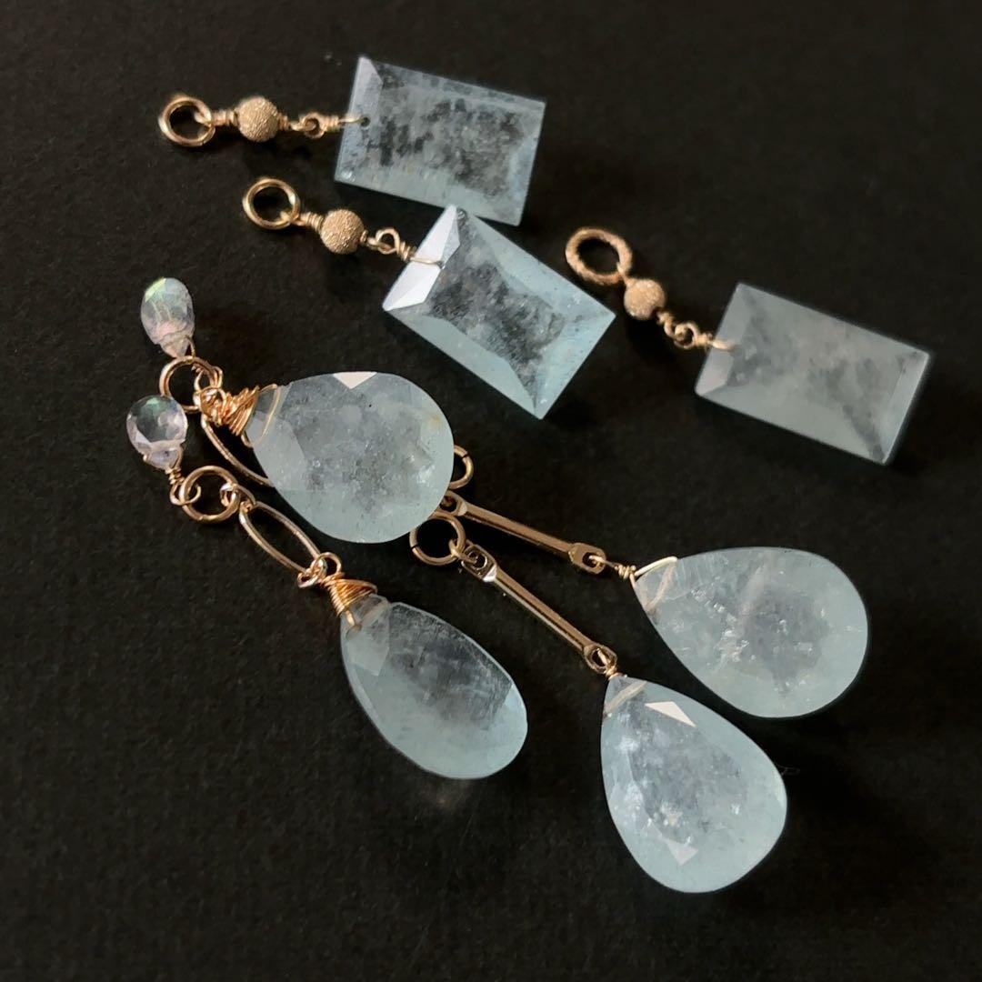 Kaya様 シンデレラアクアマリンチャーム