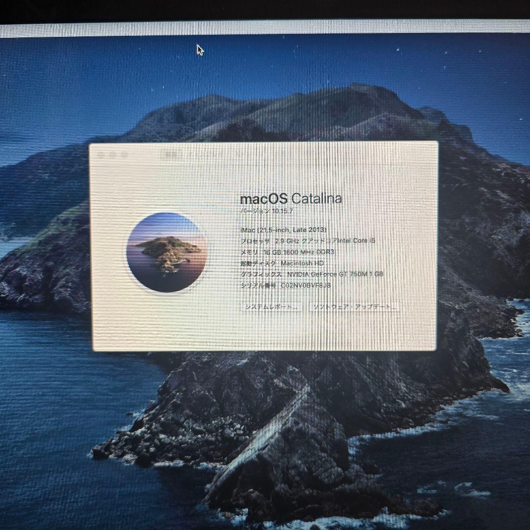 iMac 16GB late 2013 21.5インチ