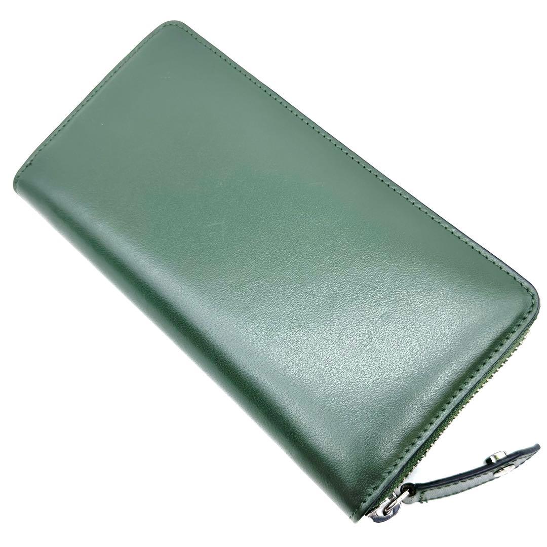 未使用✨ヴィヴィアンウエストウッド フローレンス ジッピーウォレット グリーン