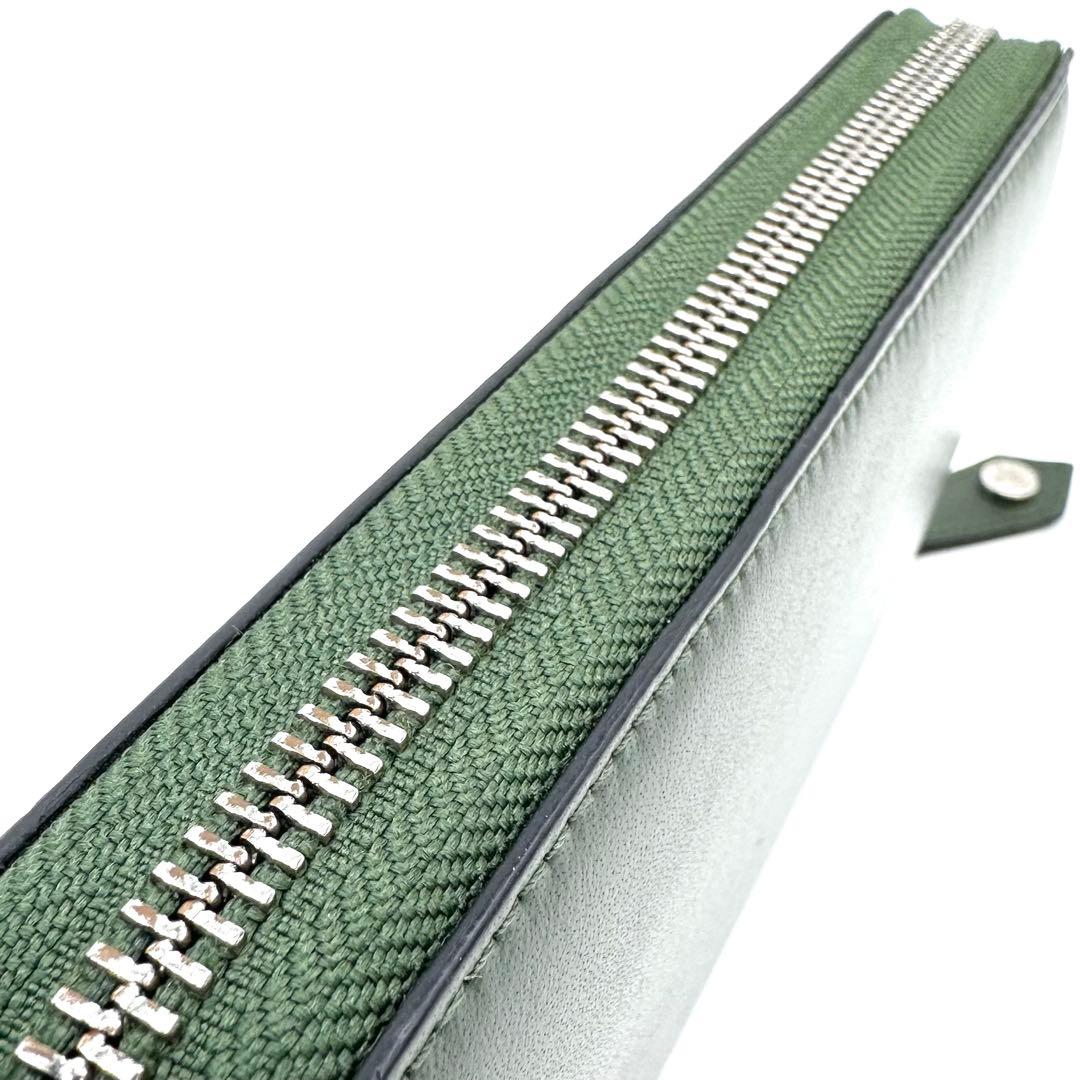 未使用✨ヴィヴィアンウエストウッド フローレンス ジッピーウォレット グリーン