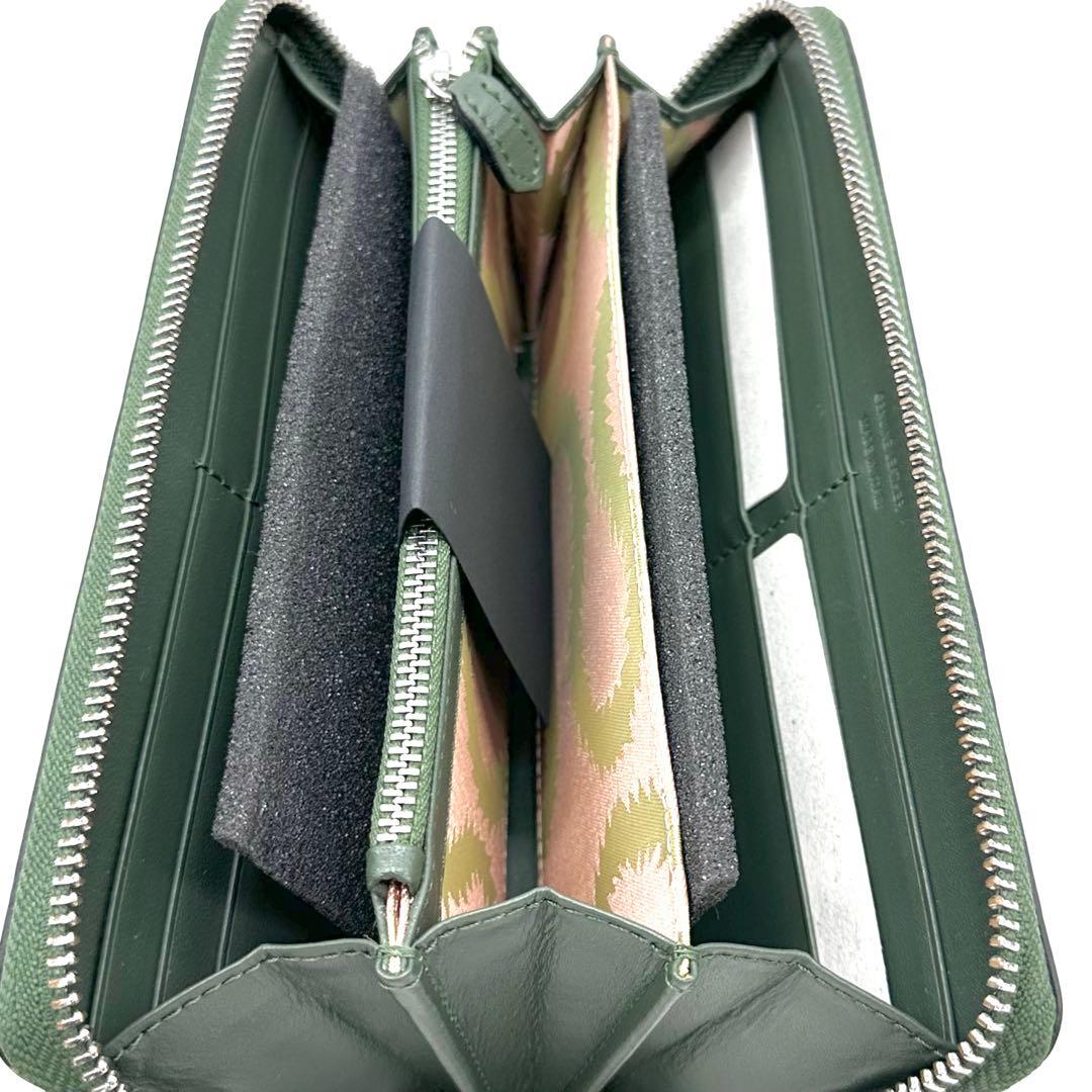 未使用✨ヴィヴィアンウエストウッド フローレンス ジッピーウォレット グリーン