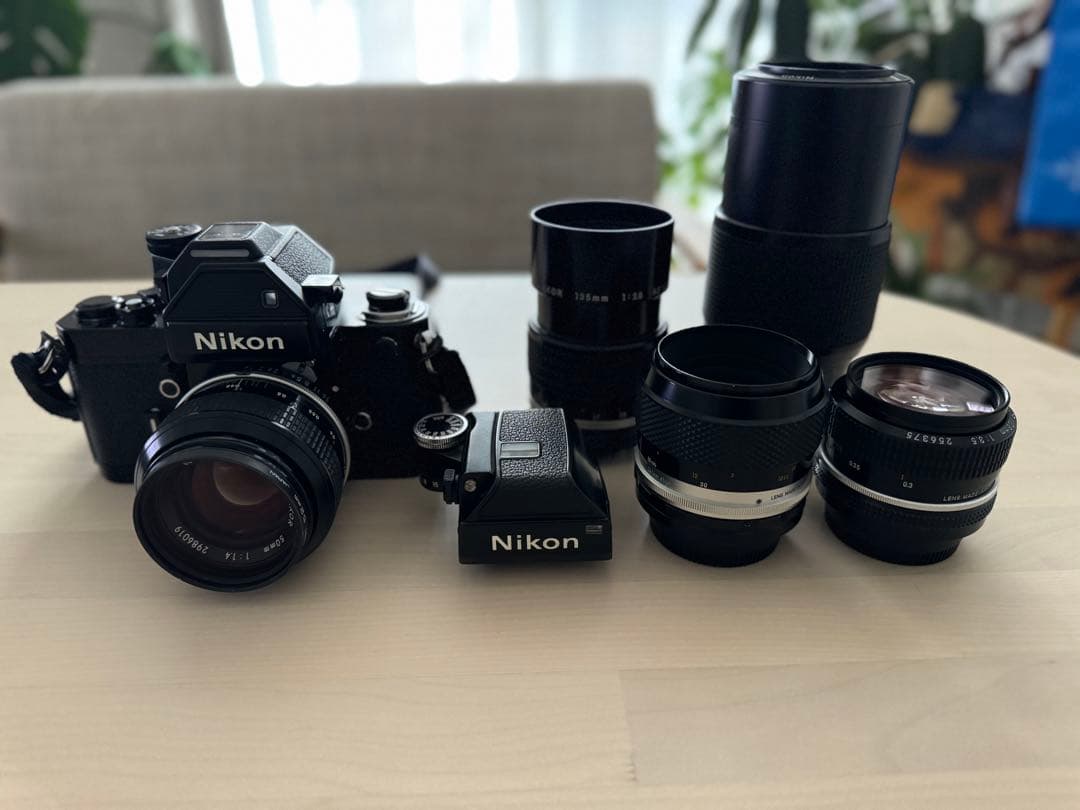 Nikon F2 レンズ等セット　美品