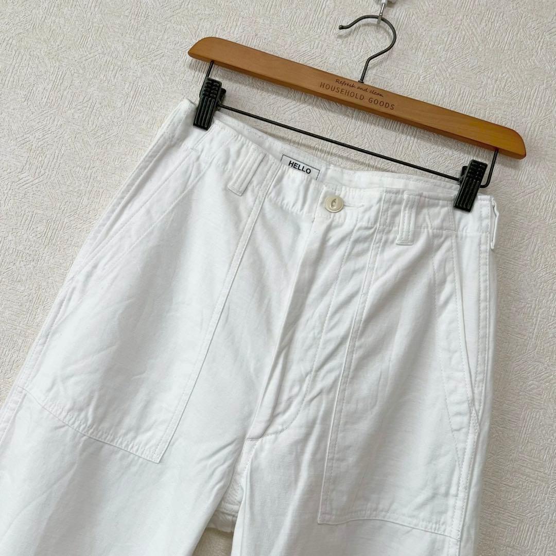 MADISONBLUE ファティーグパンツ バックサテン カットオフ 00