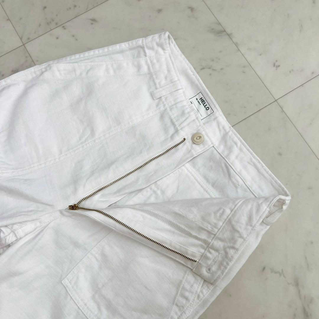 MADISONBLUE ファティーグパンツ バックサテン カットオフ 00