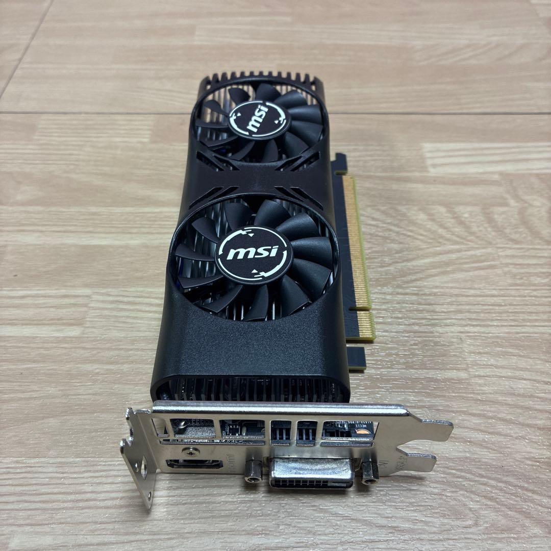 新品MSI GeForce GTX1650 4GT LPグラフィックボード