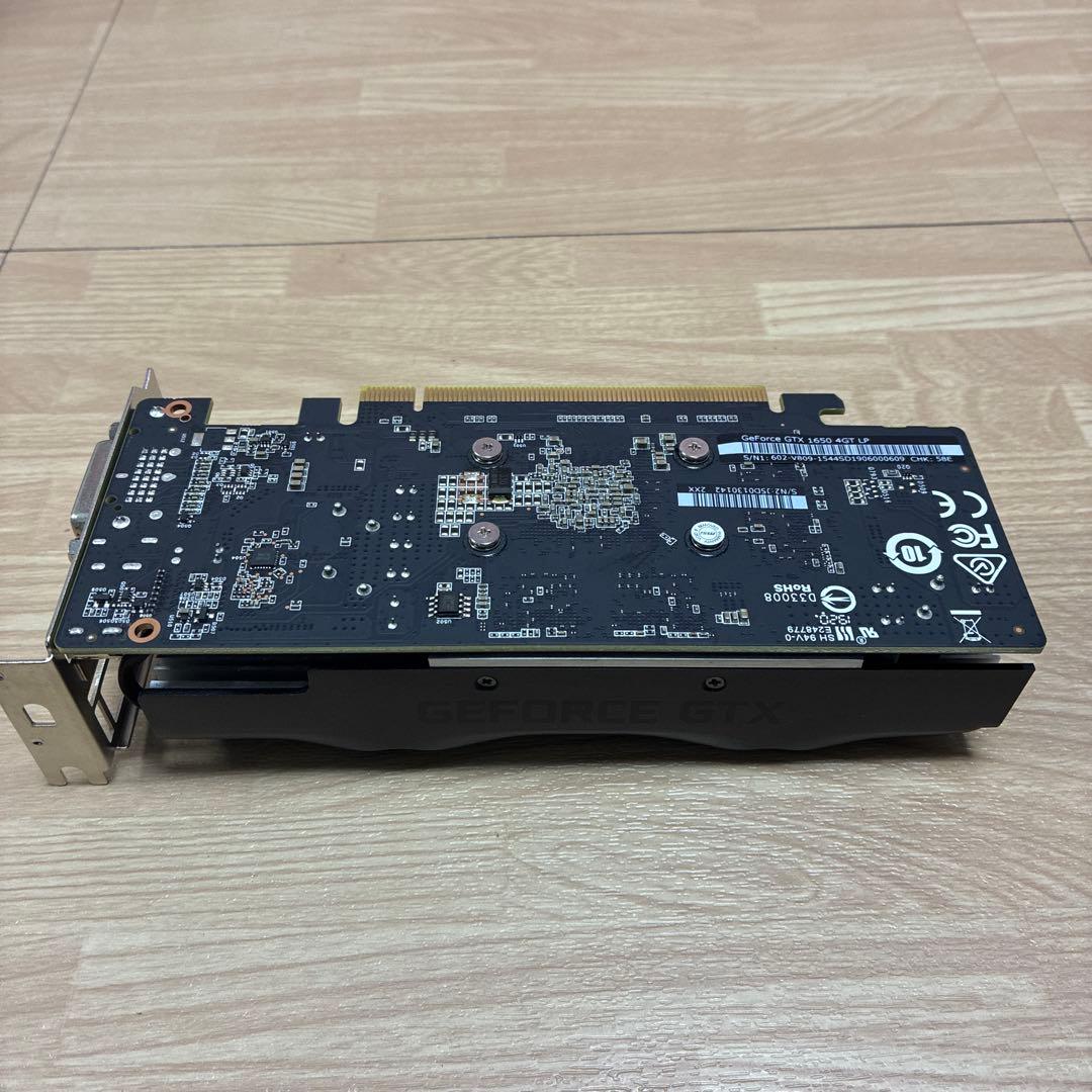 新品MSI GeForce GTX1650 4GT LPグラフィックボード