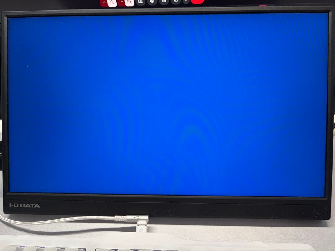 【美品】IODATA モバイルモニター 15.6インチ 持ち運び フルHD