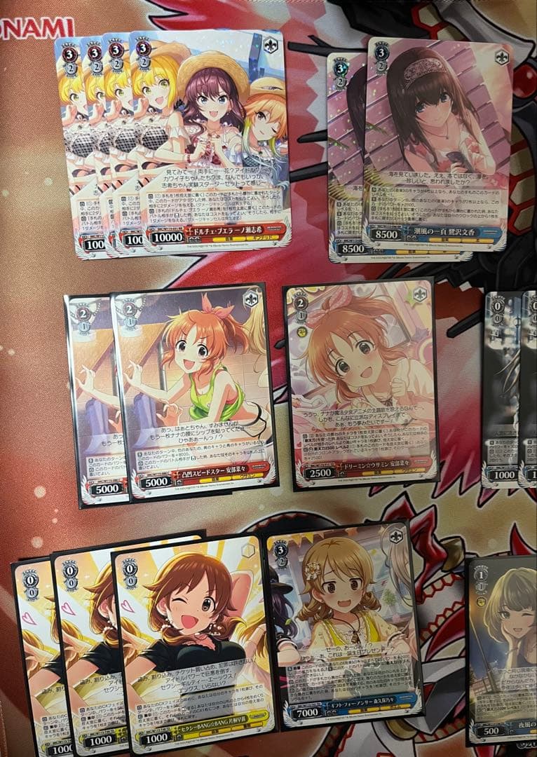 ヴァイスシュバルツ　デレマス　旧弾パーツ