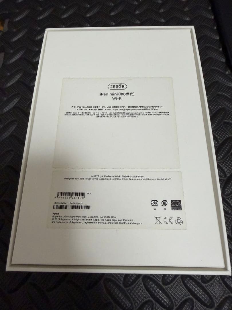 チ*グ様 アップル iPad mini 第6世代 WiFi 256GB他おまけ多