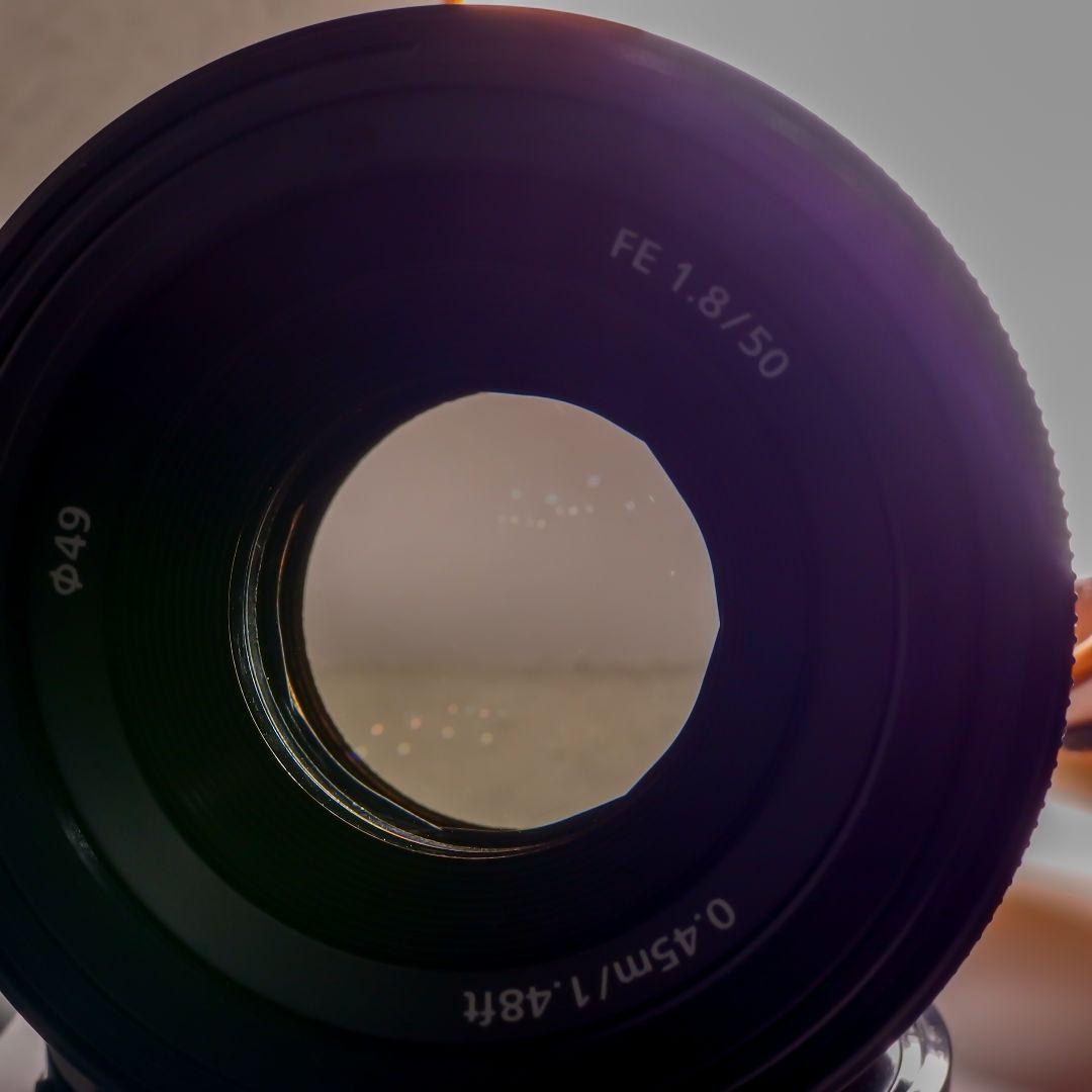 極上完動美品 SONY ソニー 標準単焦点 フルサイズ FE 50mm F1.8