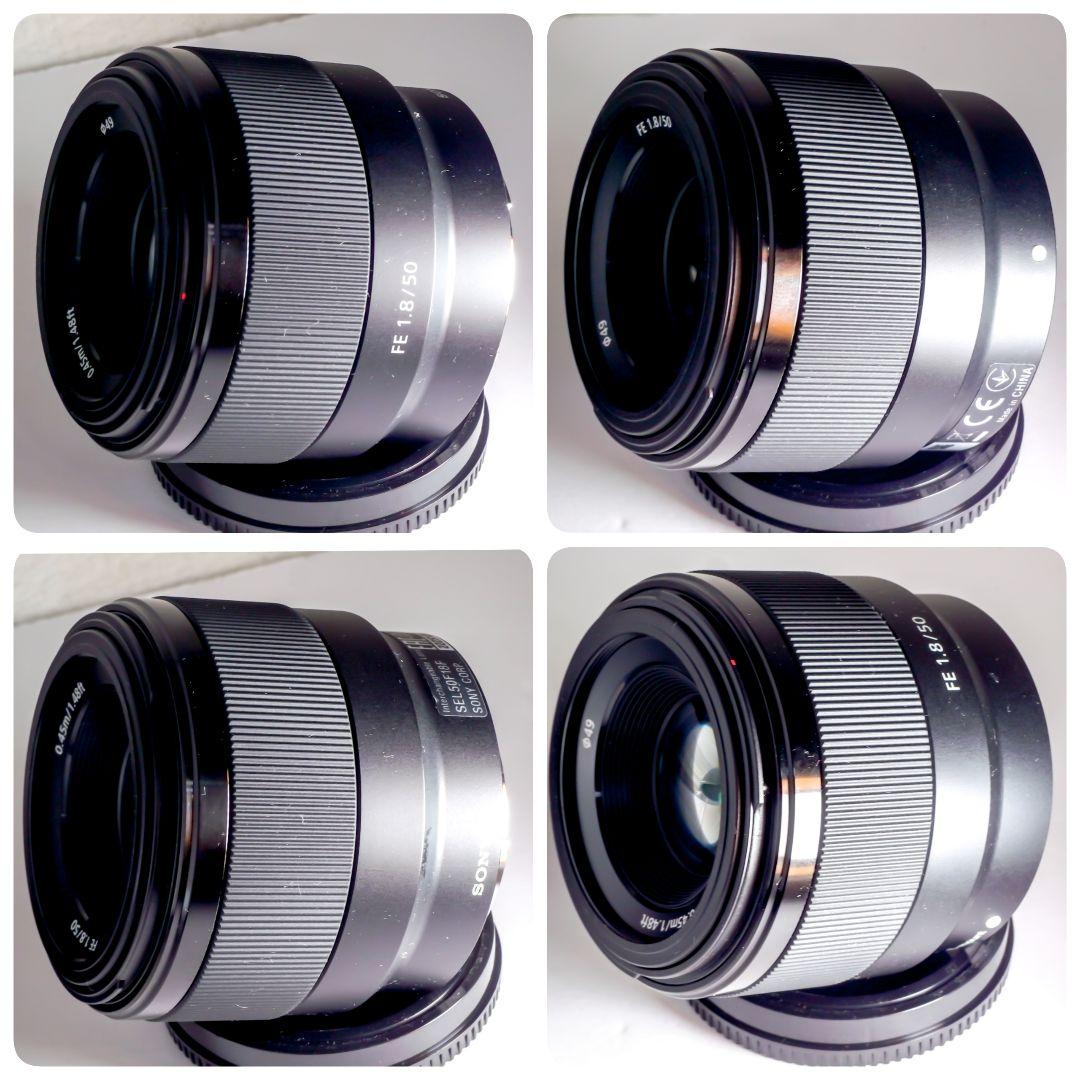 極上完動美品 SONY ソニー 標準単焦点 フルサイズ FE 50mm F1.8