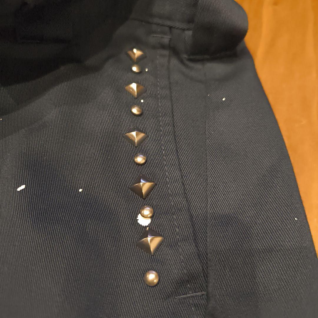 〜16日新品 Dickies×jouetieスタッズペイントスプラッシュチノパン