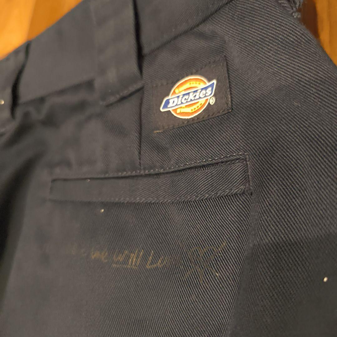 〜16日新品 Dickies×jouetieスタッズペイントスプラッシュチノパン