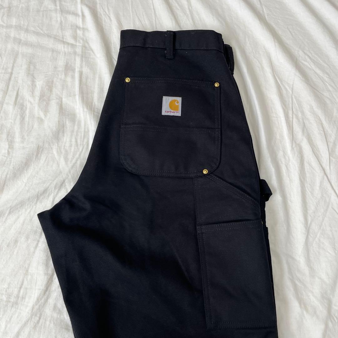 ふ*み様 カーハート　ダブルニー　B01 ブラック　W32 L30