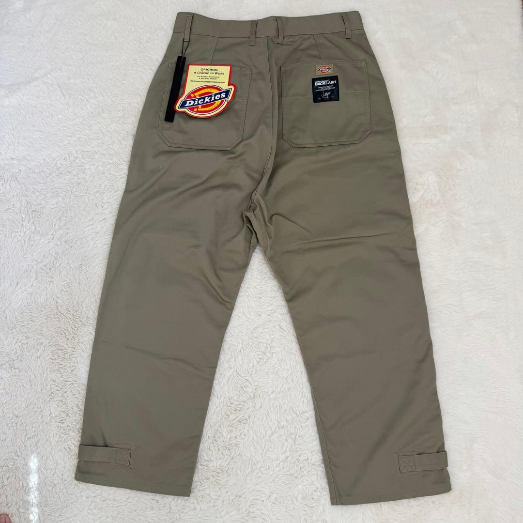 新品 イサムカタヤマバックラッシュ×ディッキーズ ダブルニーパンツ Lサイズ