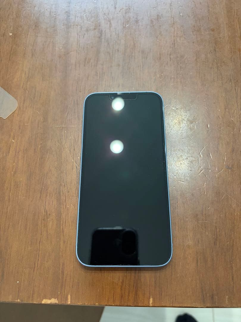 Apple iPhone 14青色 本体