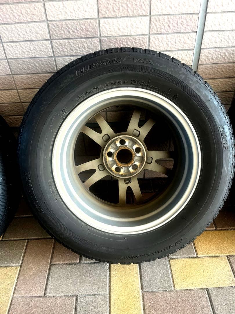 ブリヂストン ブリザックVPX 195/65R15 アルミ付4本