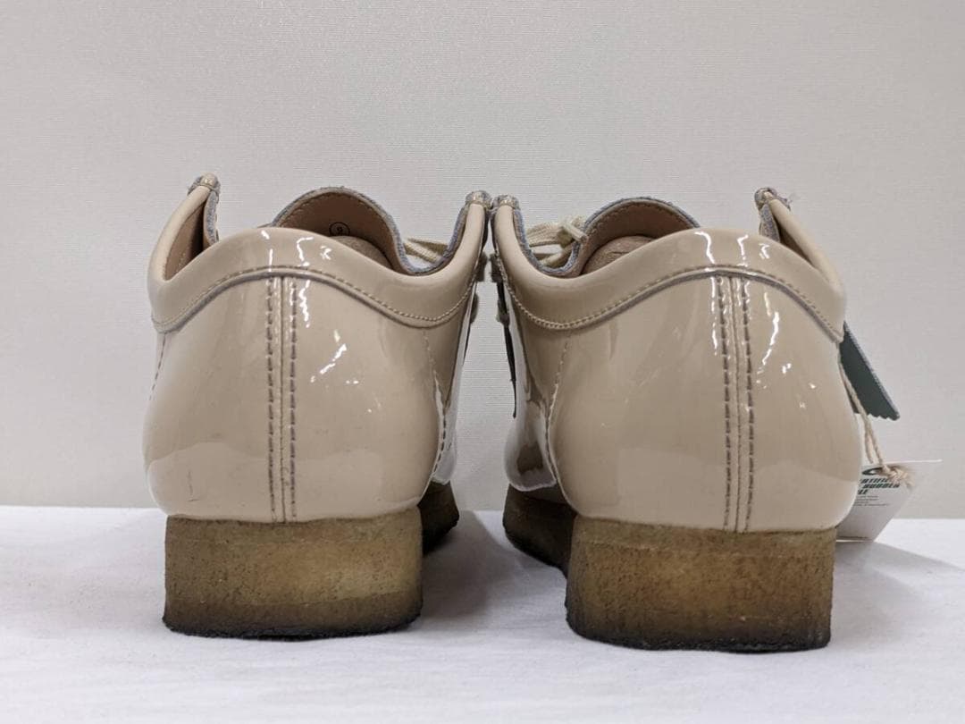 シュプリーム×クラークス/ワラビー/コラボ/箱付き/エナメル仕様/ローファー