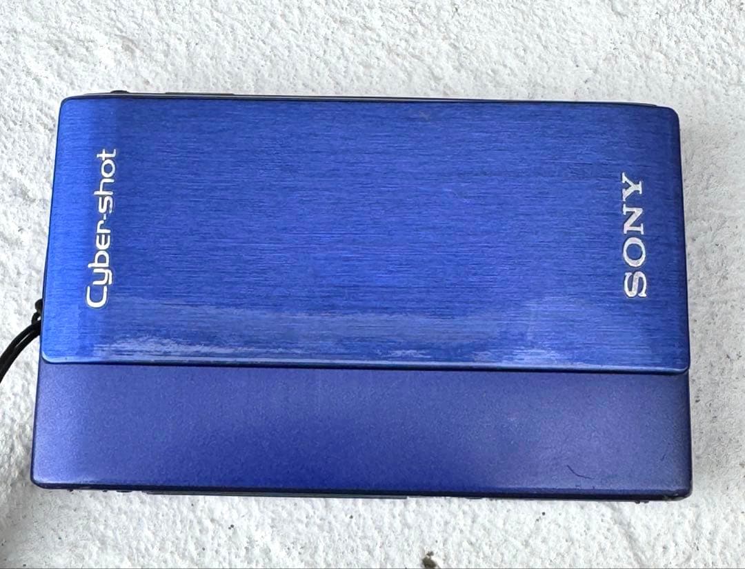 実写美⭕️【動作確認済み】Sony Cyber-shot DSC-TX1 ブルー