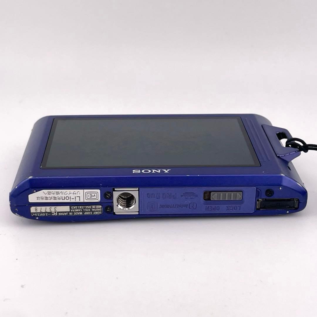 実写美⭕️【動作確認済み】Sony Cyber-shot DSC-TX1 ブルー