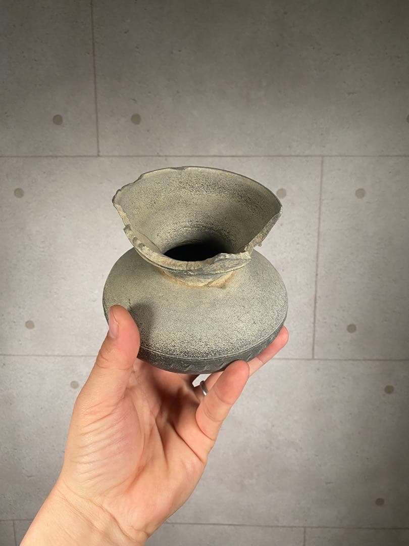 Naoさん専用　　古い須恵器　小壺　花器　花生　生花