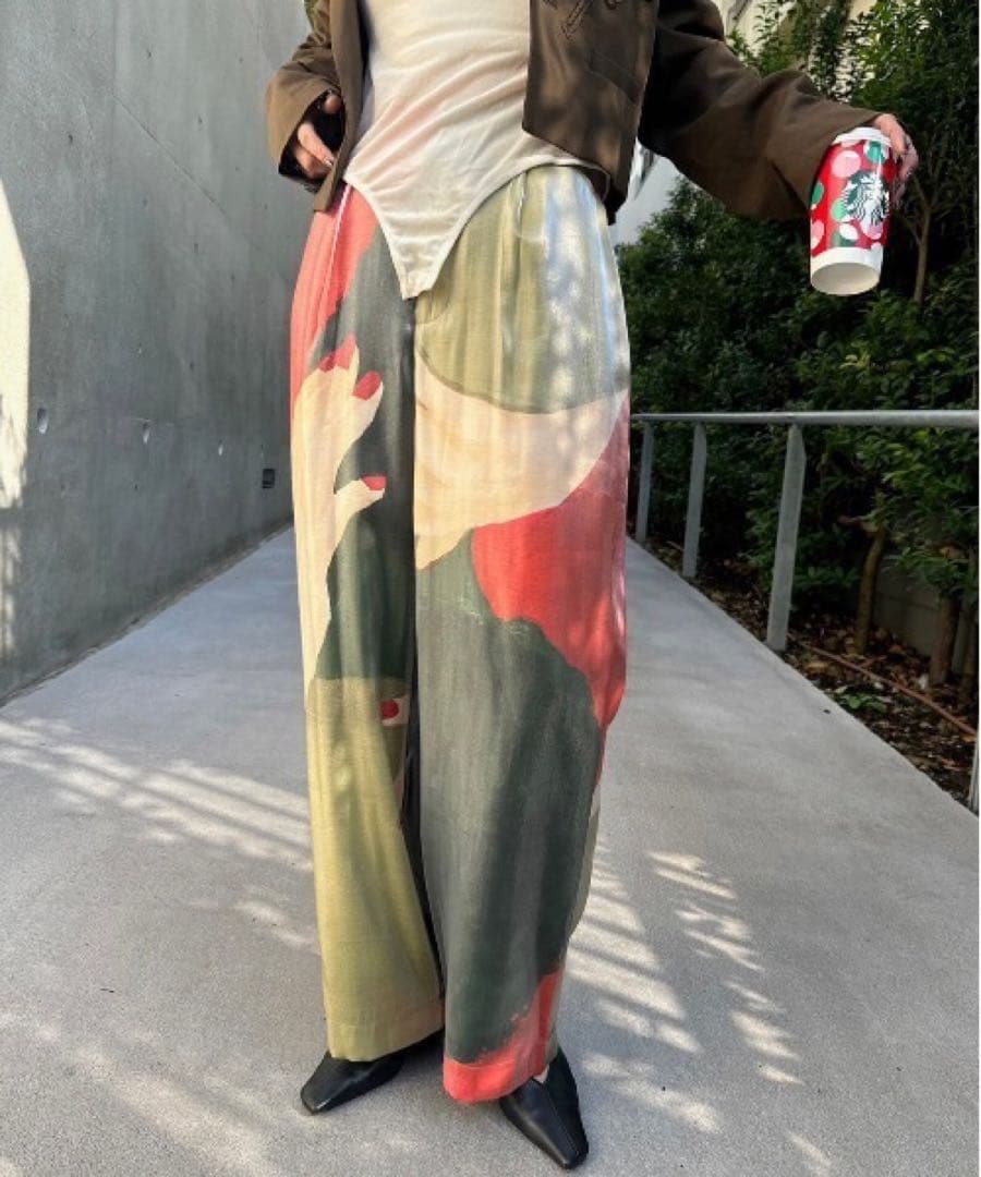 パンツ LITTLE FUNNY FACE PANTS