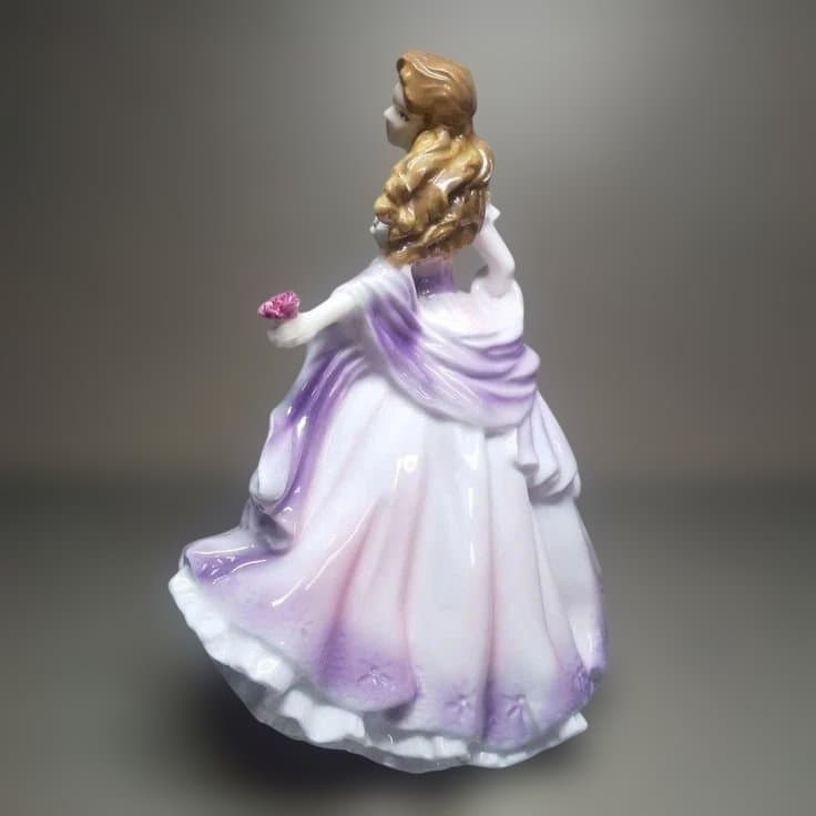  WORCESTER：レイチェル フィギュリン 陶器 置物