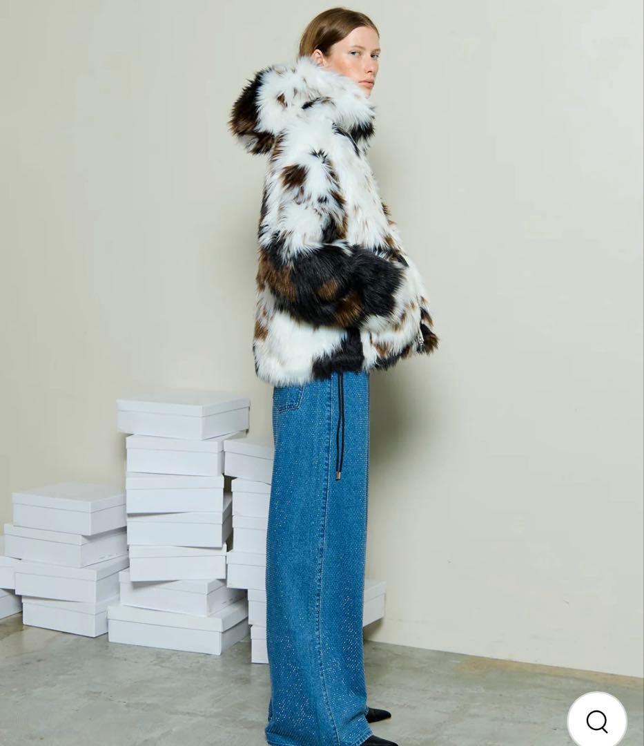 MAISON SPECIAL メゾンスペシャル Fur Hoodie アウター